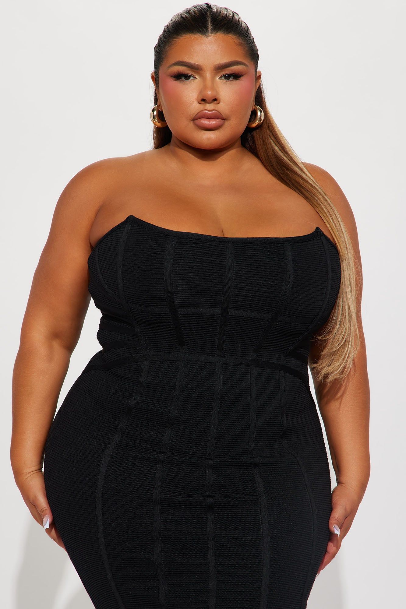 Bangkok Bandage Midi Dress - Black sold by Fashion Nova product image thumbnail 5