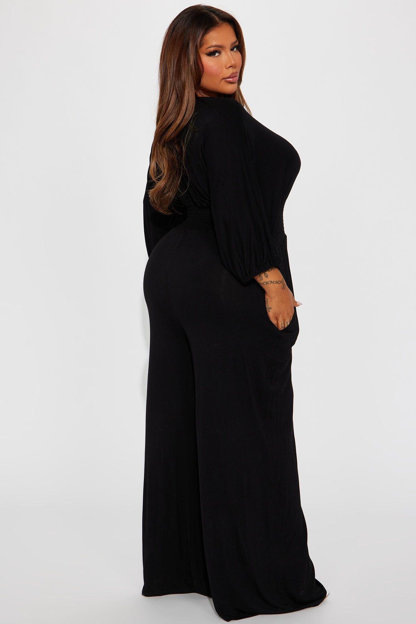 Love Me More Jumpsuit - Black sold by Fashion Nova product image thumbnail 6
