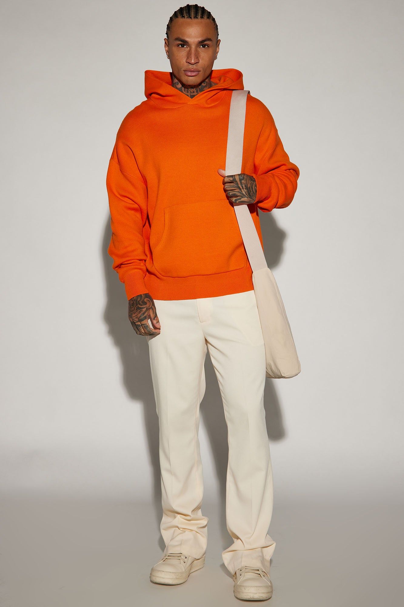Heavyweight Sweater Hoodie - Orange sold by Fashion Nova product image thumbnail 2