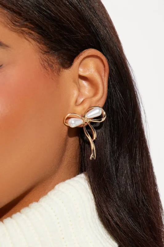Dear My Darling Earrings - Gold sold by Fashion Nova