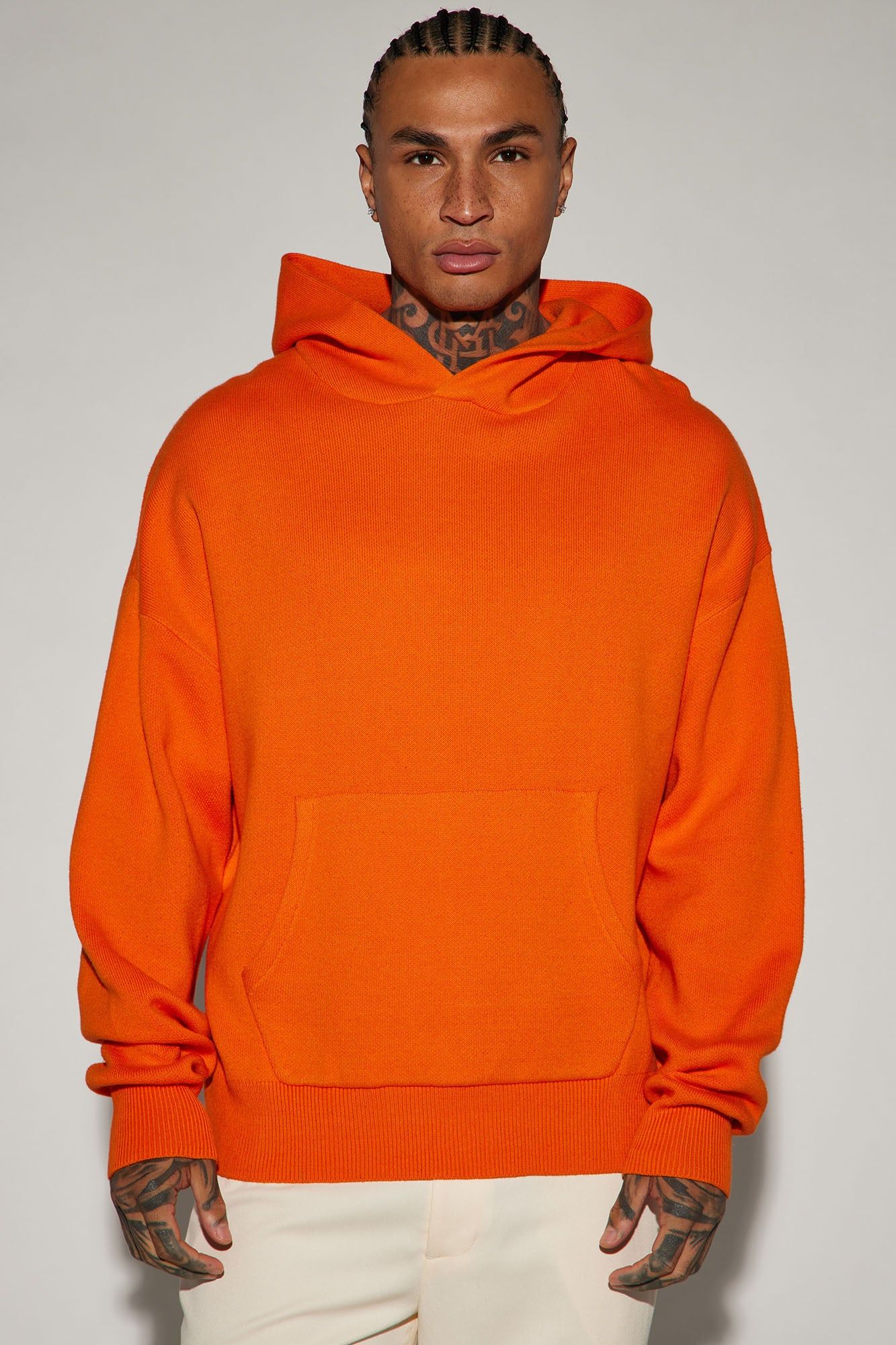 Heavyweight Sweater Hoodie - Orange sold by Fashion Nova