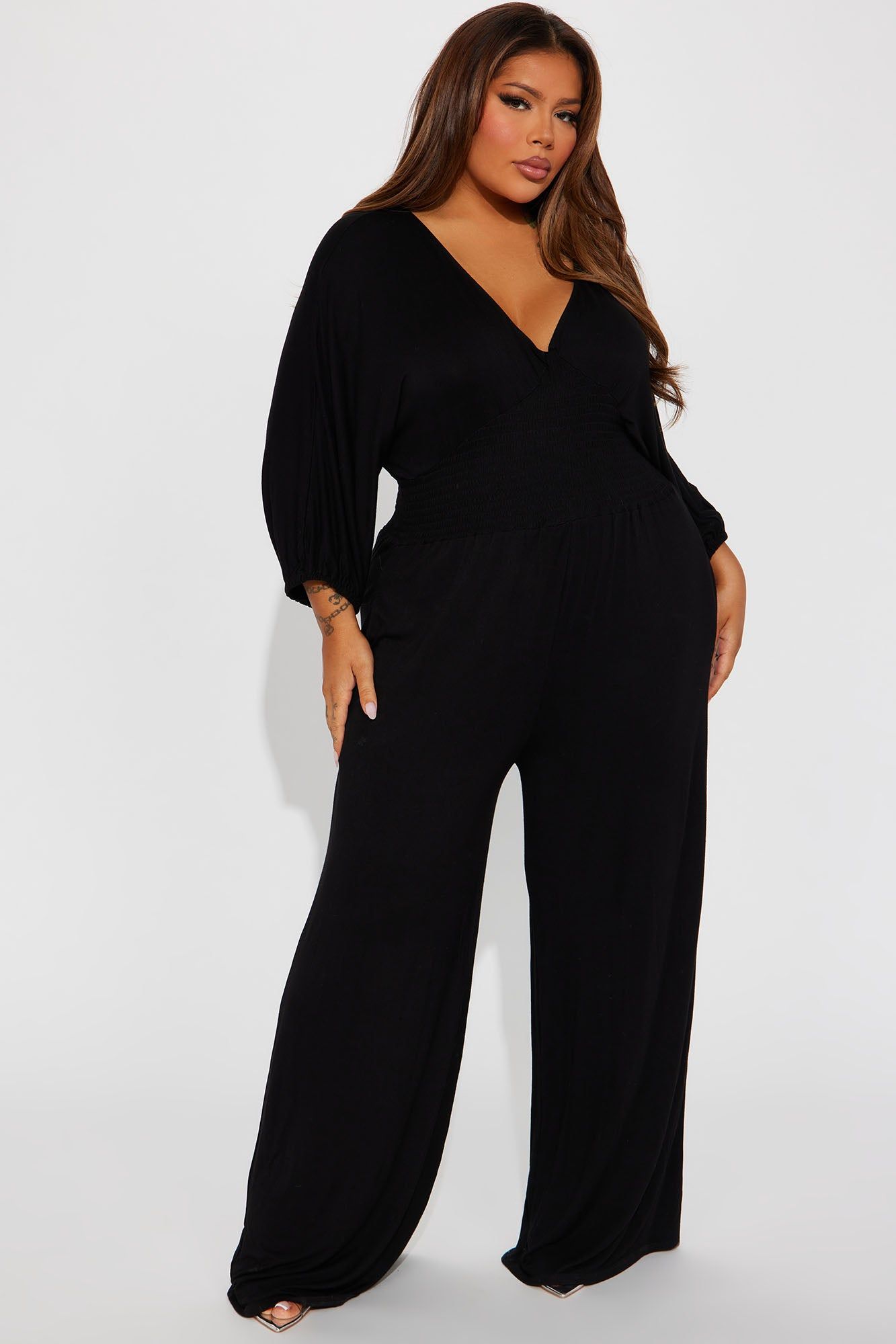 Love Me More Jumpsuit - Black sold by Fashion Nova product image thumbnail 4