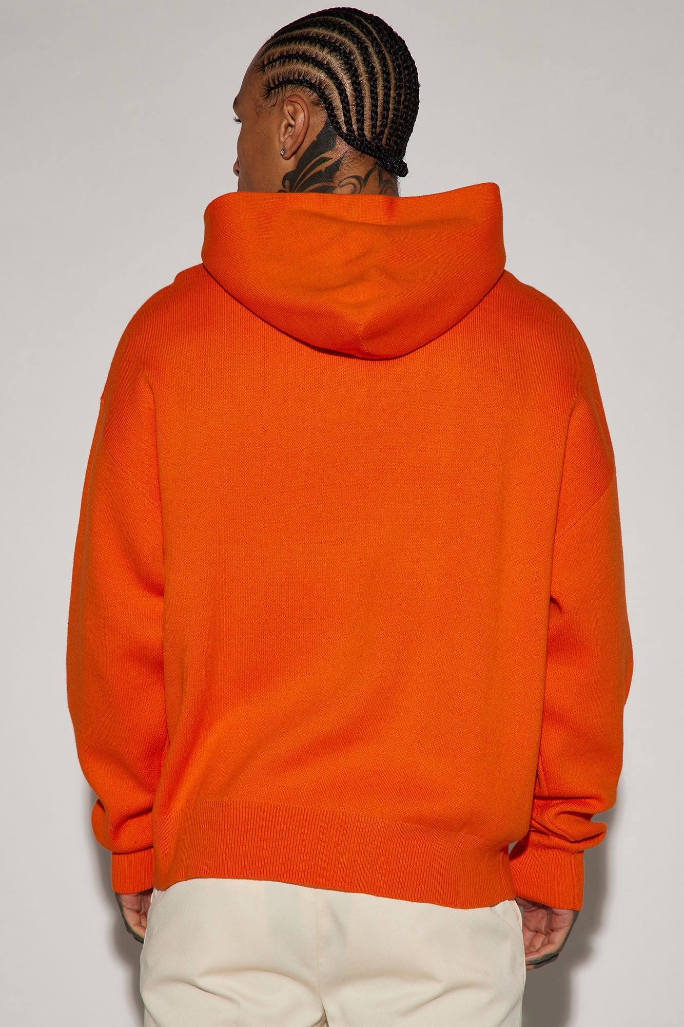 Heavyweight Sweater Hoodie - Orange sold by Fashion Nova product image thumbnail 3