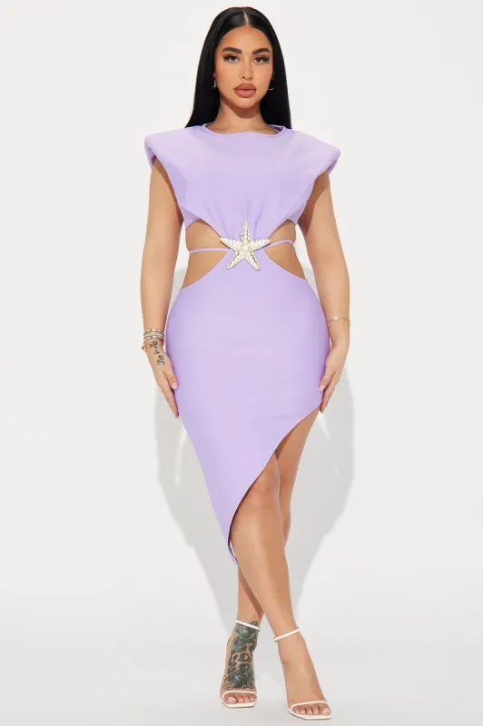 Lily Bandage Mini Dress - Lavender sold by Fashion Nova