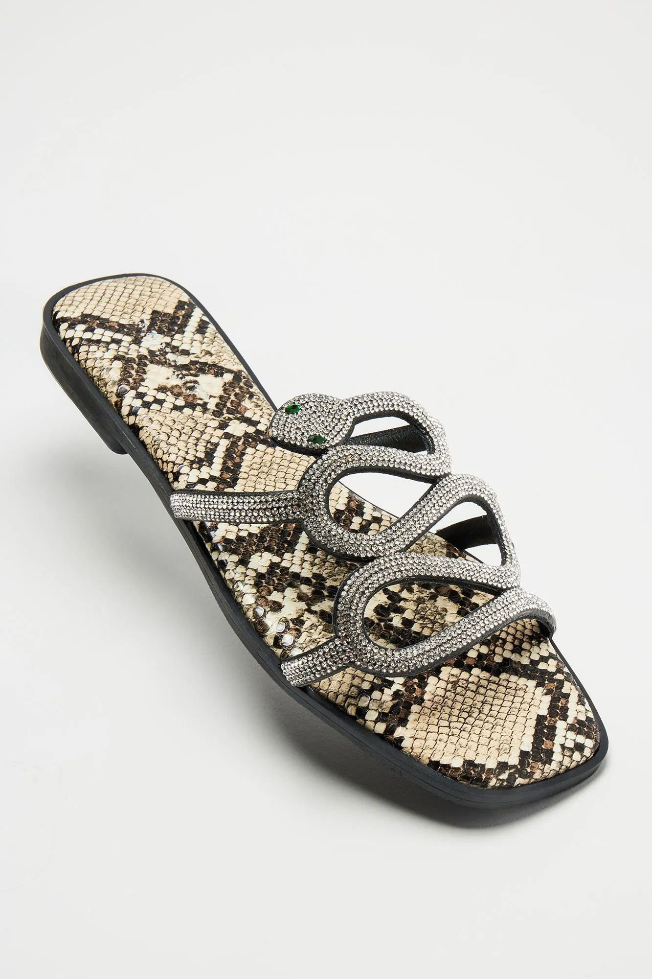 Slither Over Here Sandals - Beige sold by Fashion Nova