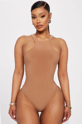 Make It Better Bodysuit - Mocha sold by Fashion Nova