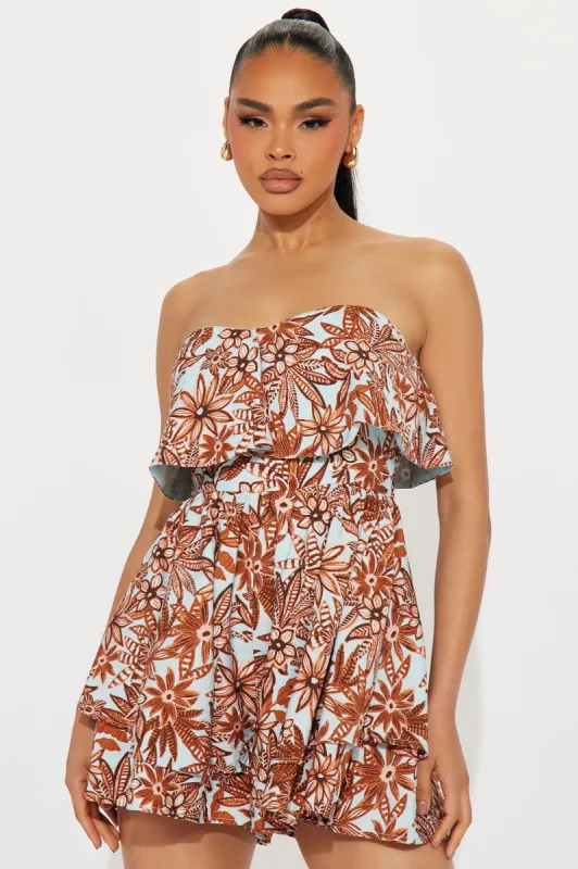 Hawaii Romper - Mint/combo sold by Fashion Nova
