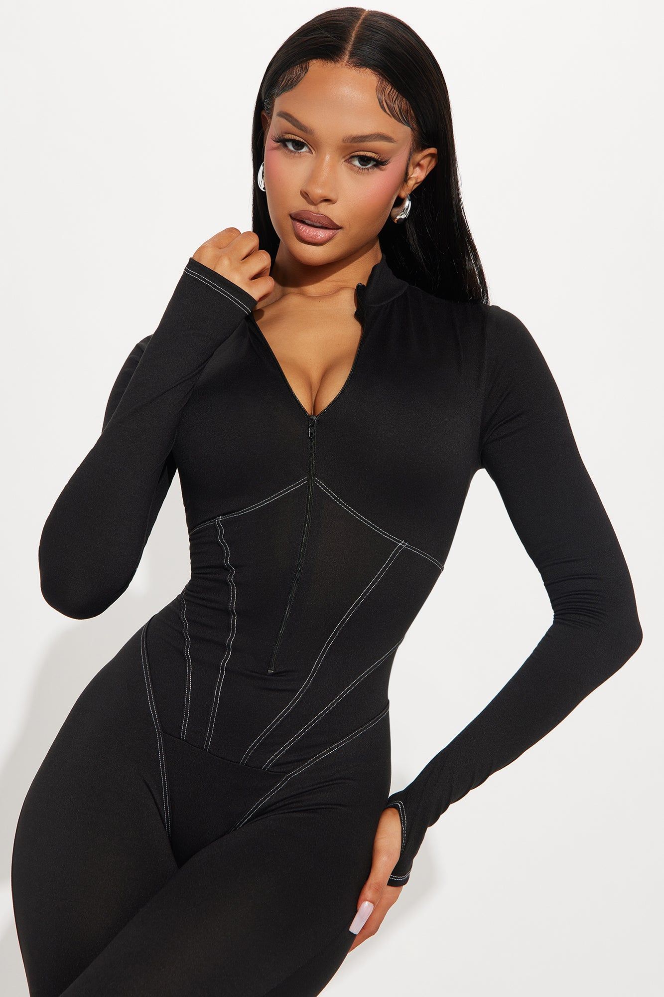 No One Like You Jumpsuit - Black sold by Fashion Nova product image thumbnail 2