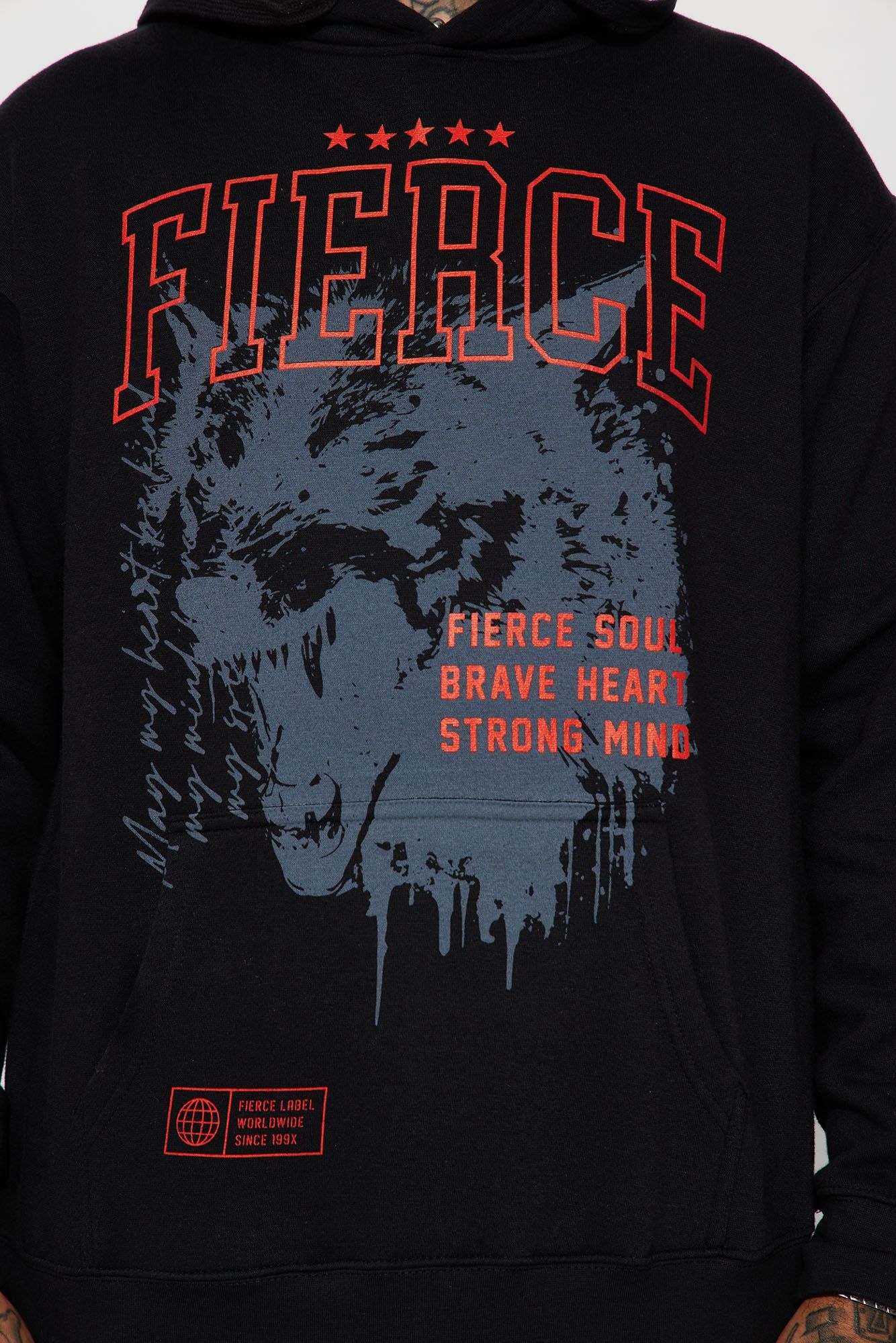 Fierce Hoodie - Black sold by Fashion Nova product image thumbnail 5