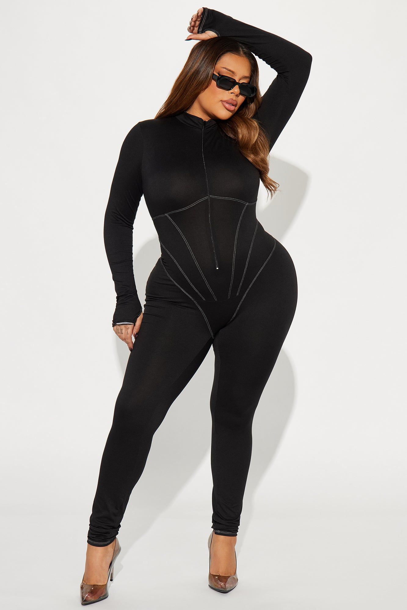 No One Like You Jumpsuit - Black sold by Fashion Nova product image thumbnail 5