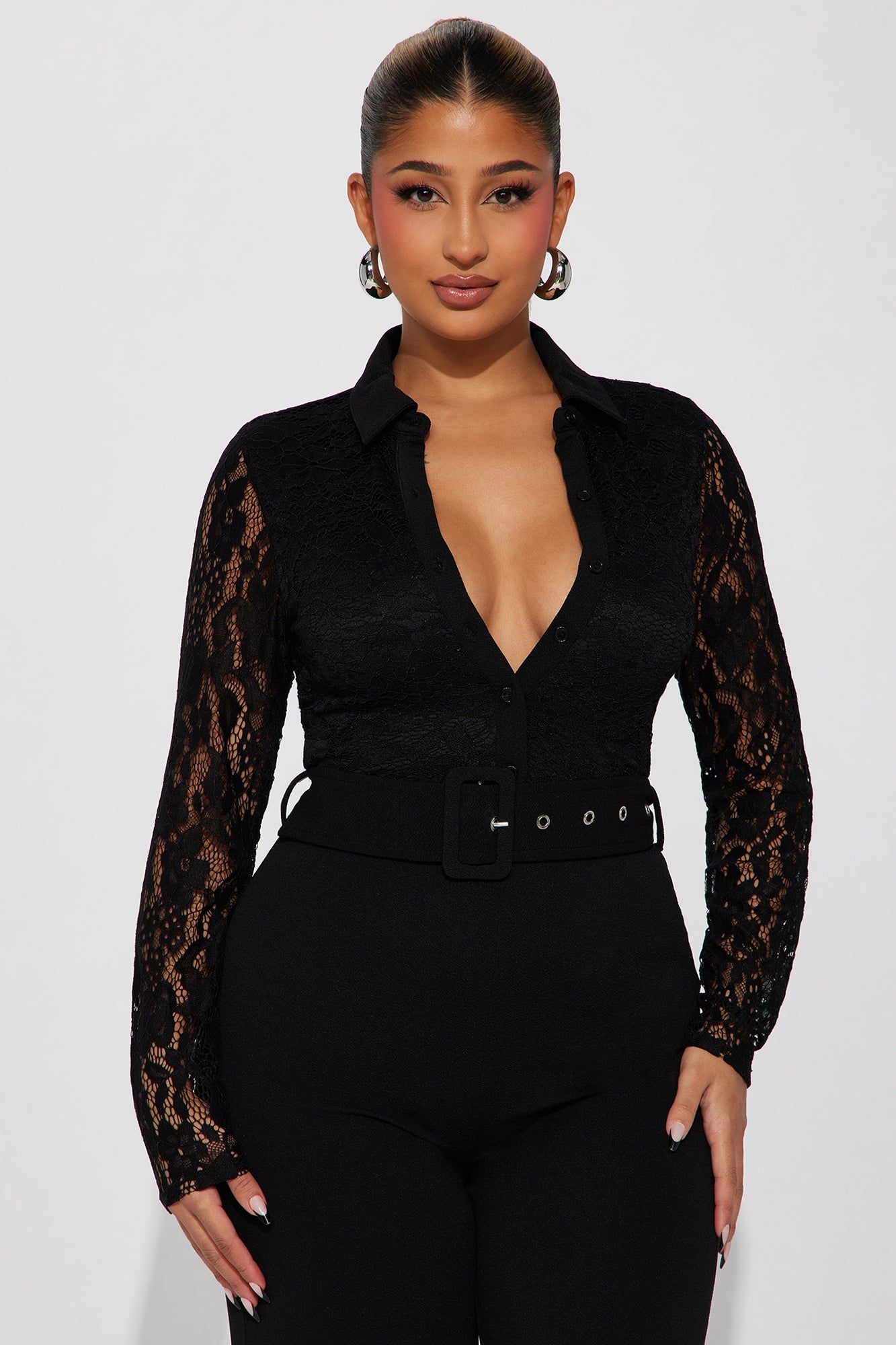 Write It Down Jumpsuit - Black sold by Fashion Nova product image thumbnail 2