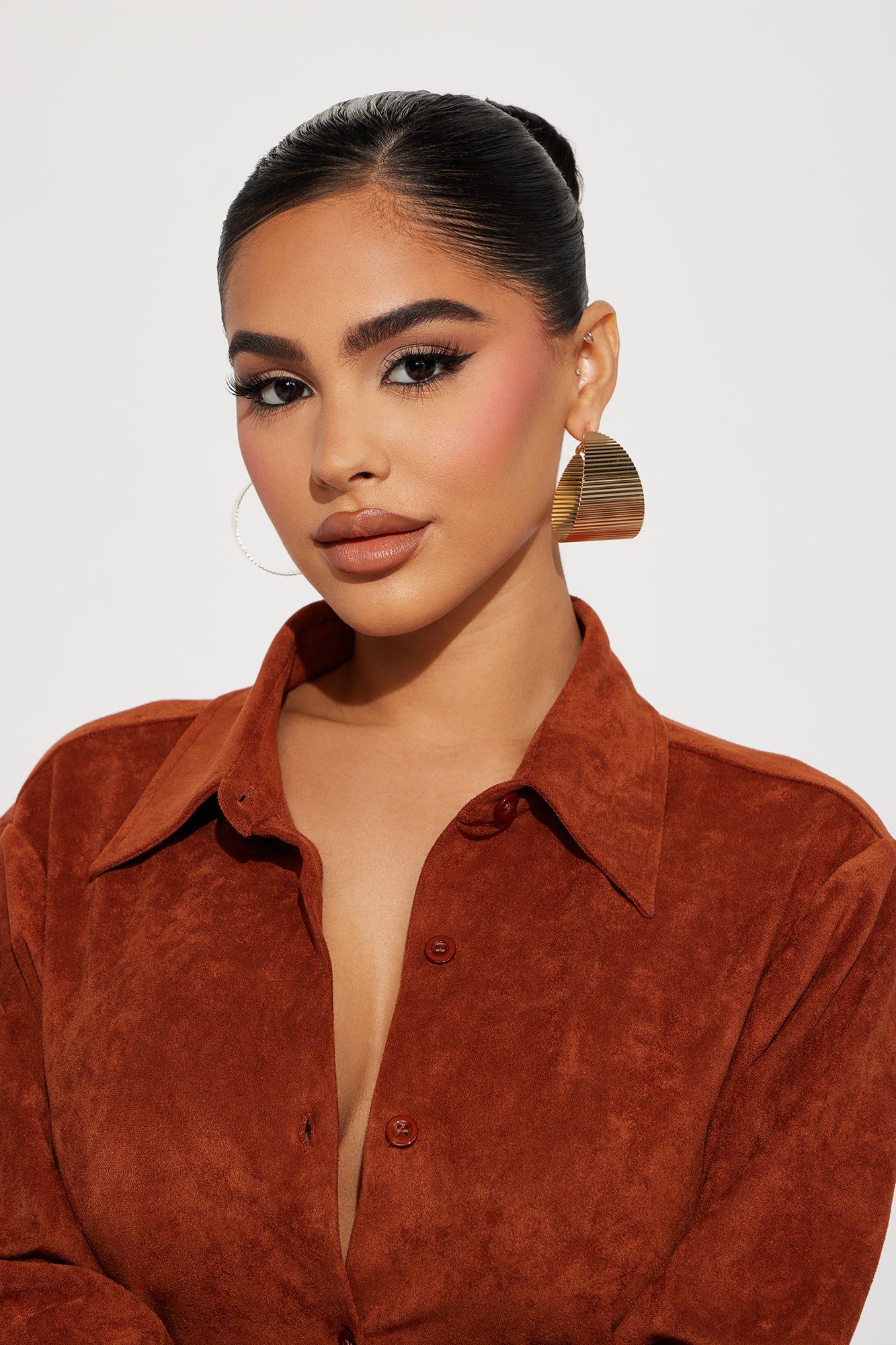 Paradise Is Calling Earrings - Gold sold by Fashion Nova product image thumbnail 2