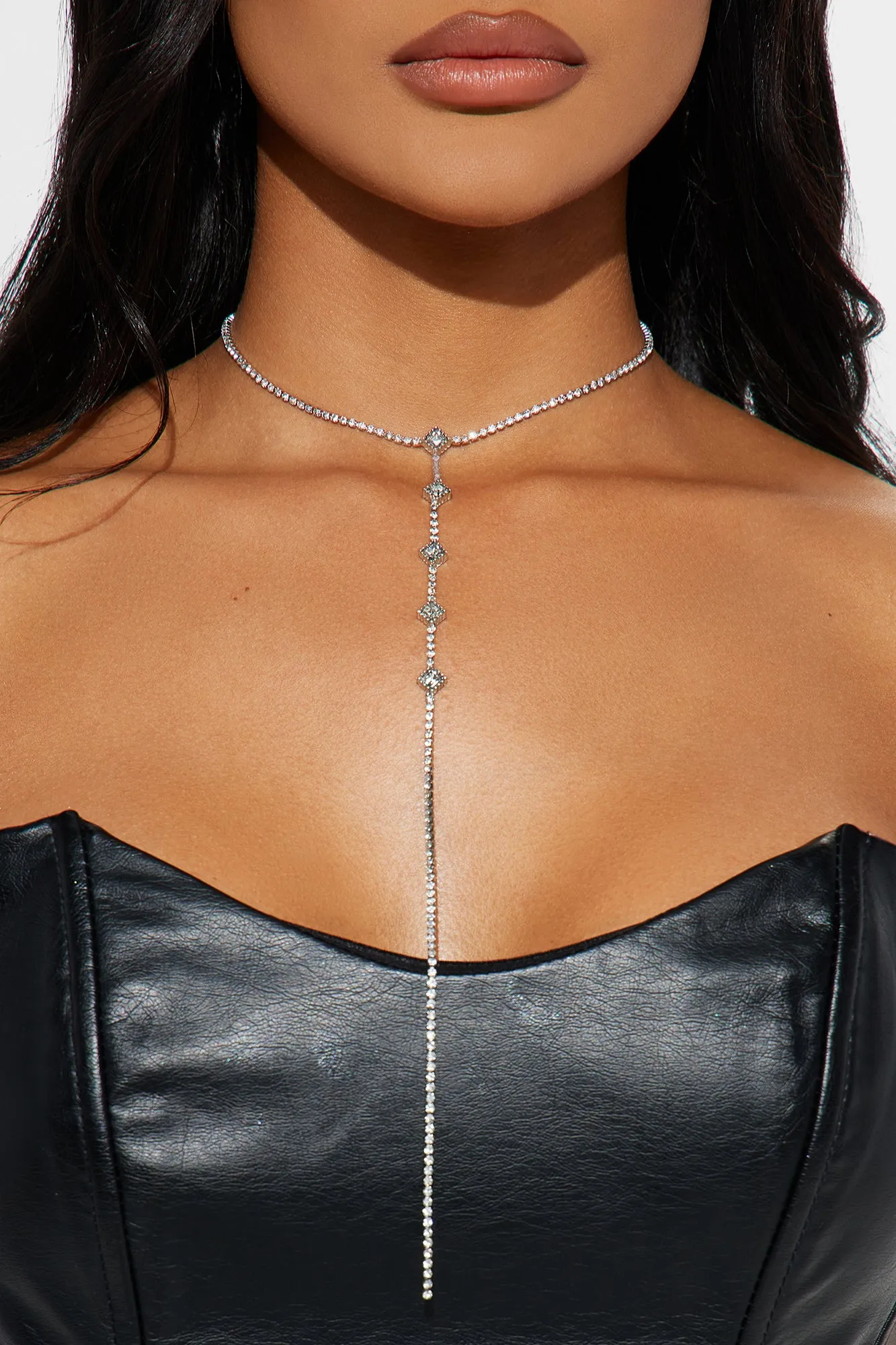 VIP Only Necklace - Silver sold by Fashion Nova