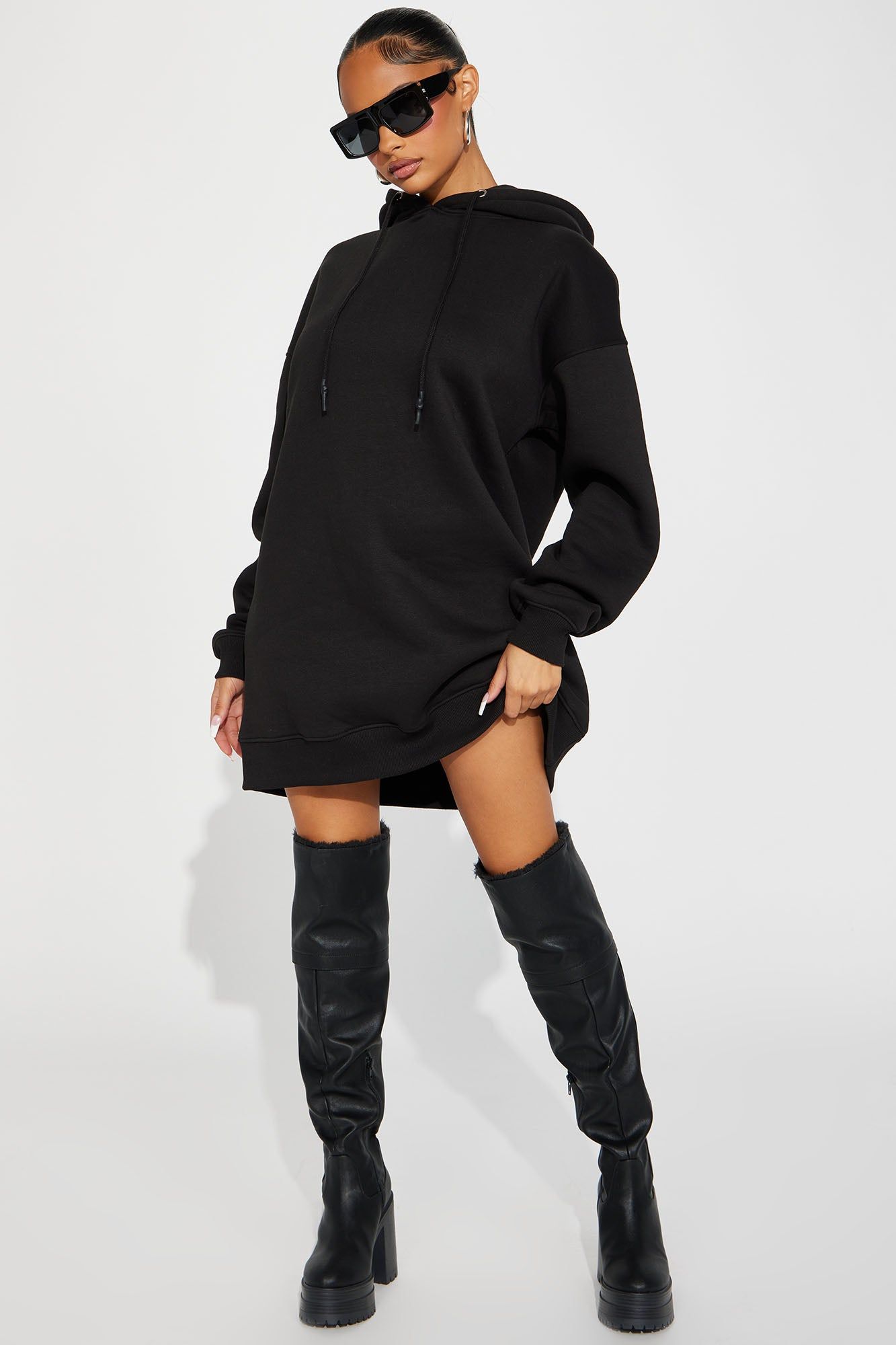 Reckless Lounge Hoodie - Black sold by Fashion Nova product image thumbnail 2
