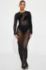 Party Favor Mesh Bodysuit - Black sold by Fashion Nova