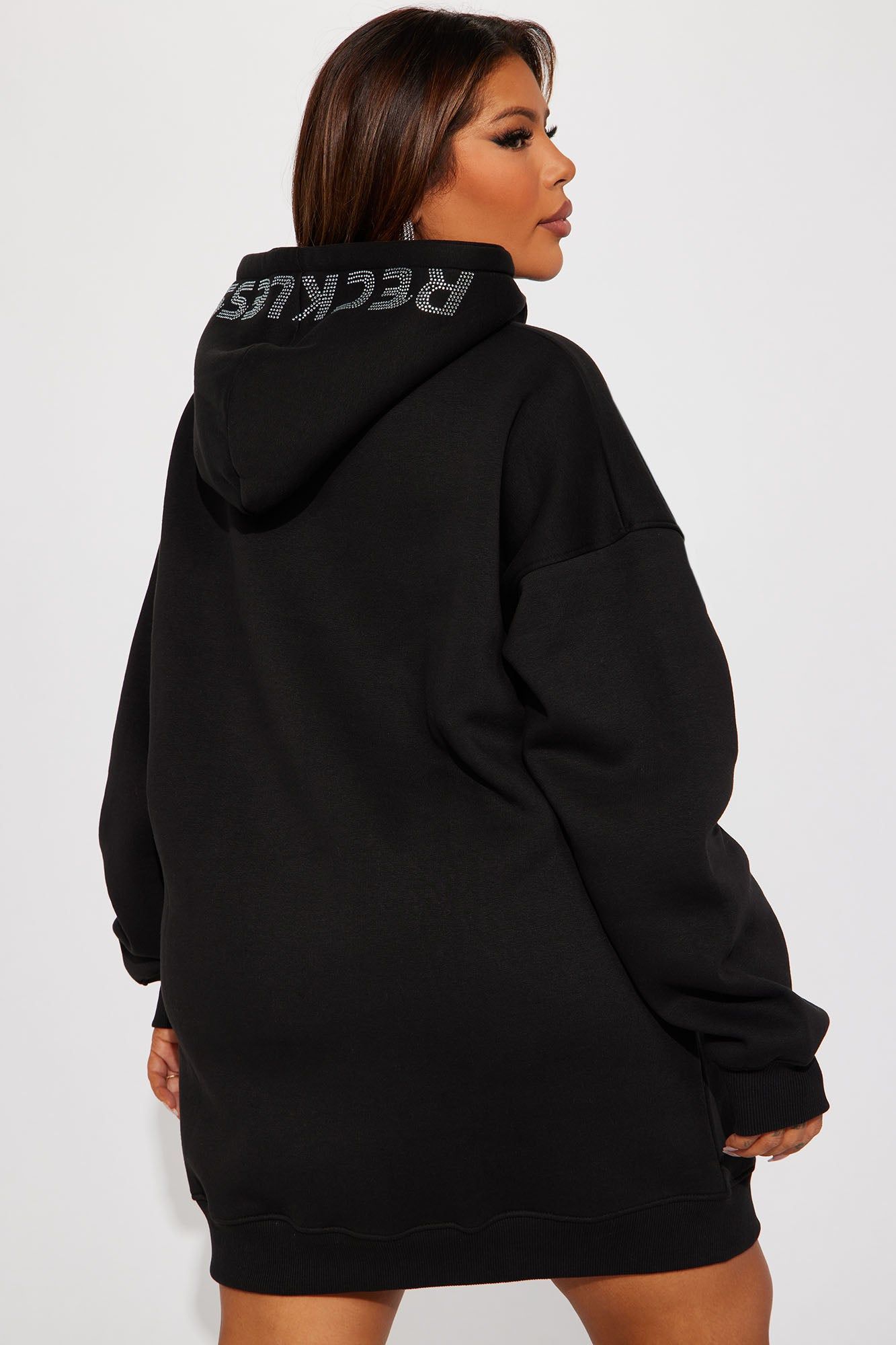 Reckless Lounge Hoodie - Black sold by Fashion Nova product image thumbnail 8
