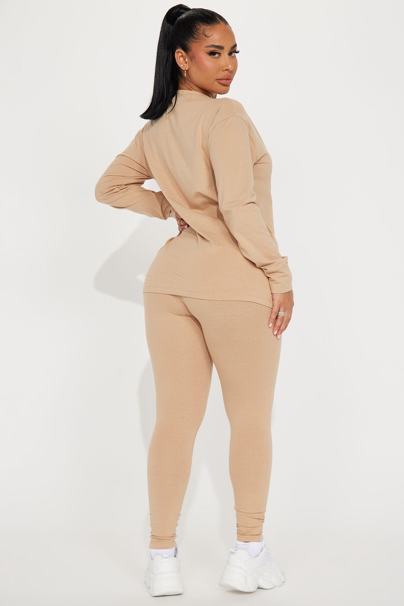 Keep It Wild Legging Set - Taupe sold by Fashion Nova product image thumbnail 4