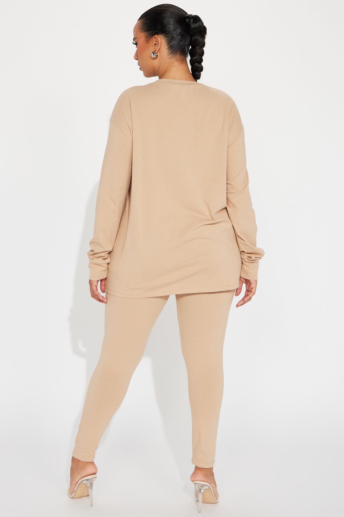 Keep It Wild Legging Set - Taupe sold by Fashion Nova product image thumbnail 7