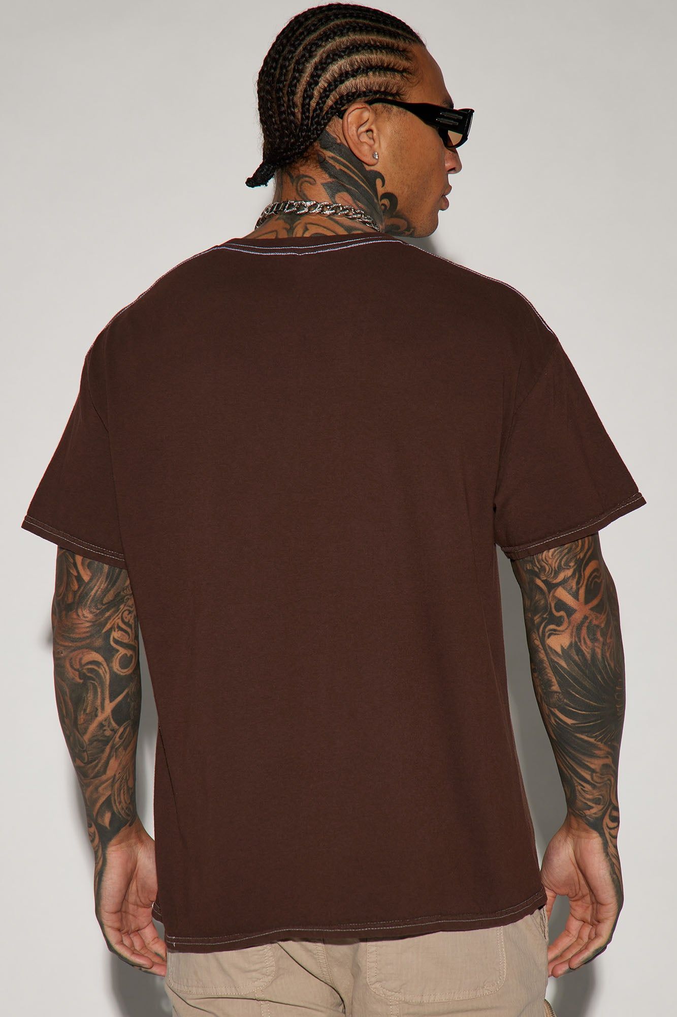 Playboy Polaroid Short Sleeve Tee - Brown sold by Fashion Nova product image thumbnail 4