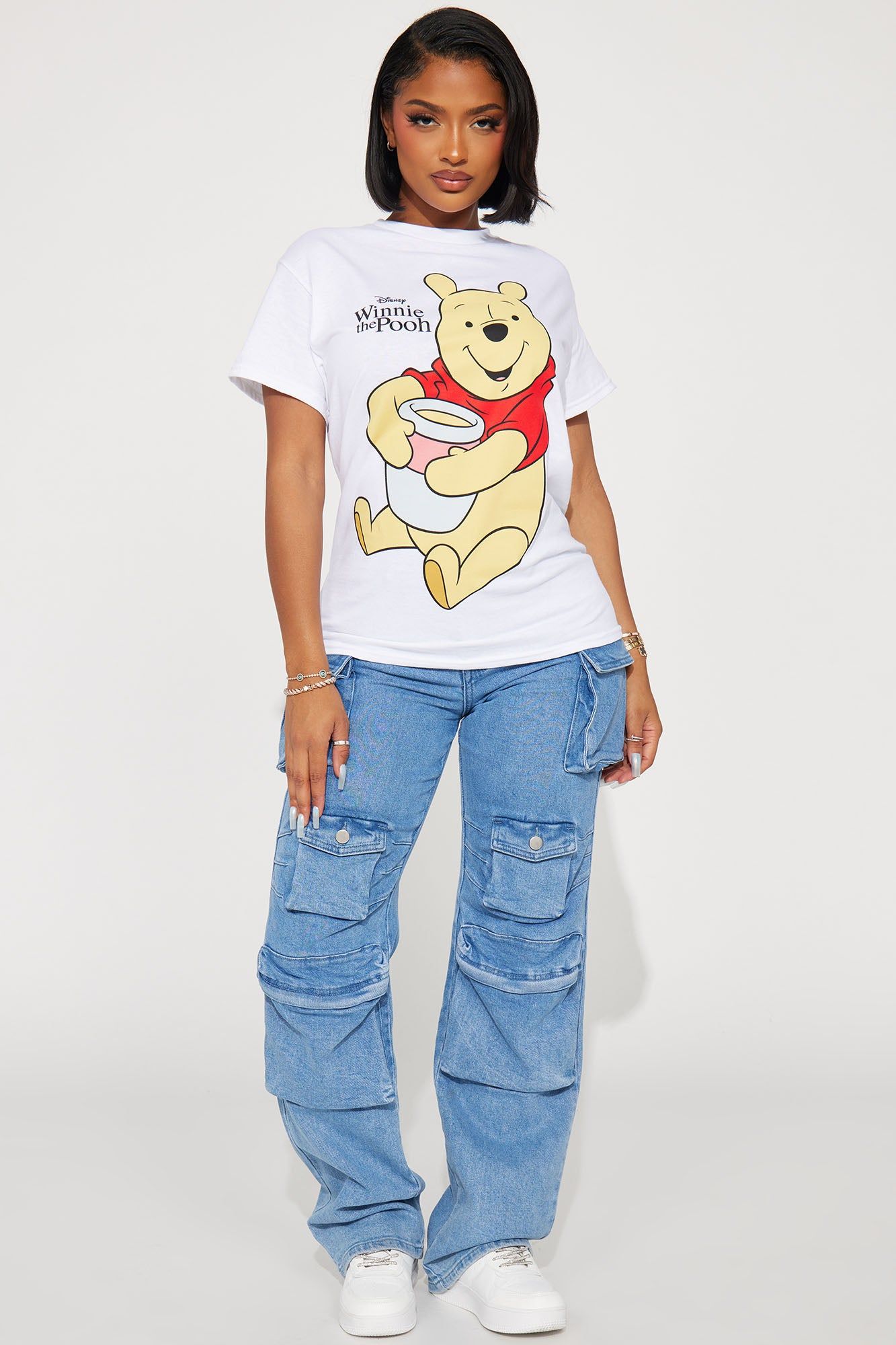 Winnie The Pooh Graphic Tshirt - White sold by Fashion Nova product image thumbnail 2