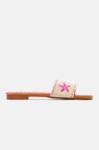 Wish On A Starfish Flat Sandals - Fuchsia sold by Fashion Nova