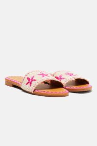 Wish On A Starfish Flat Sandals - Fuchsia sold by Fashion Nova