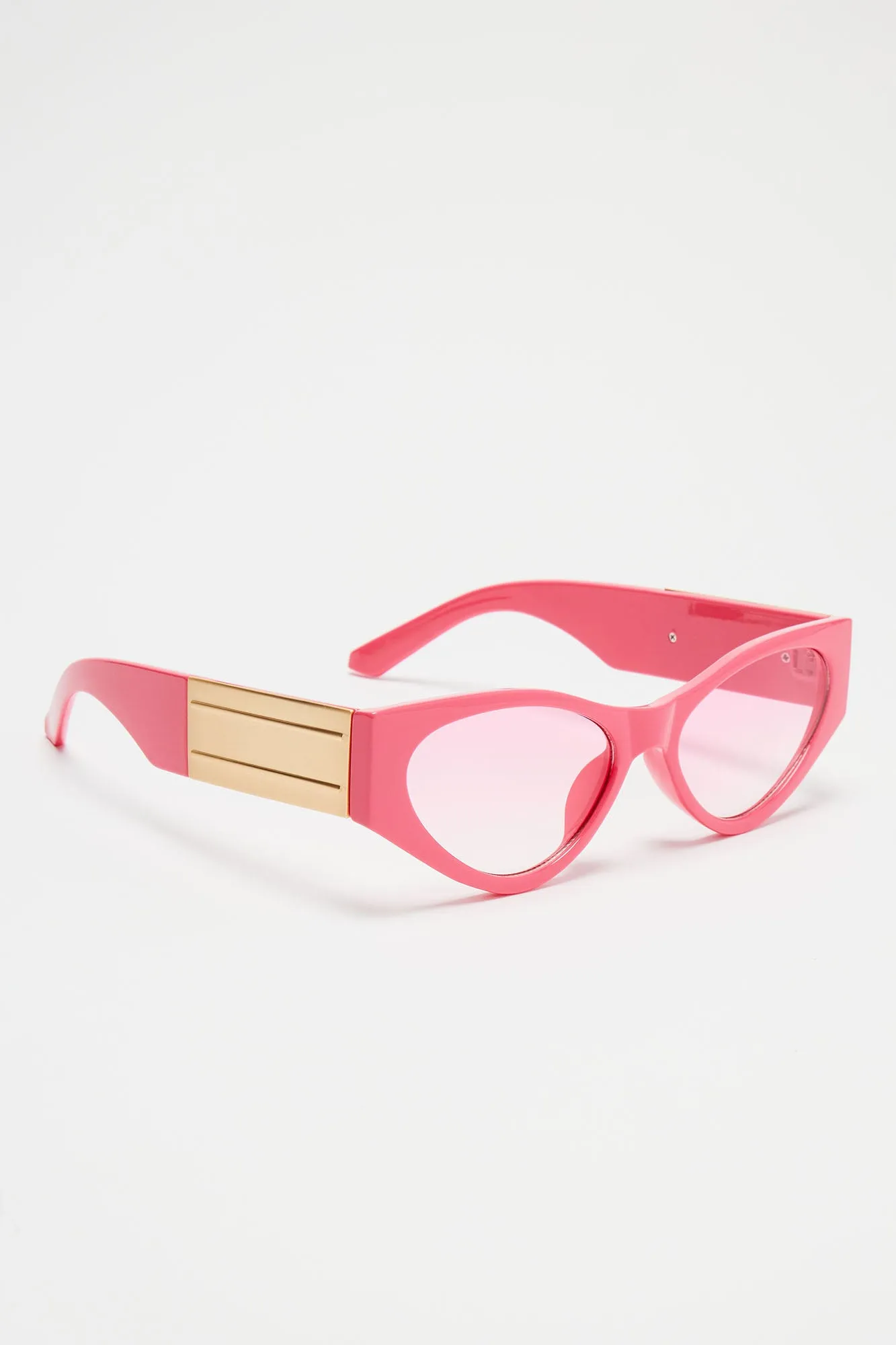 Pink Like Trish Sunglasses - Pink sold by Fashion Nova product image thumbnail 4