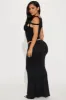 Kendra One Shoulder Top - Black sold by Fashion Nova