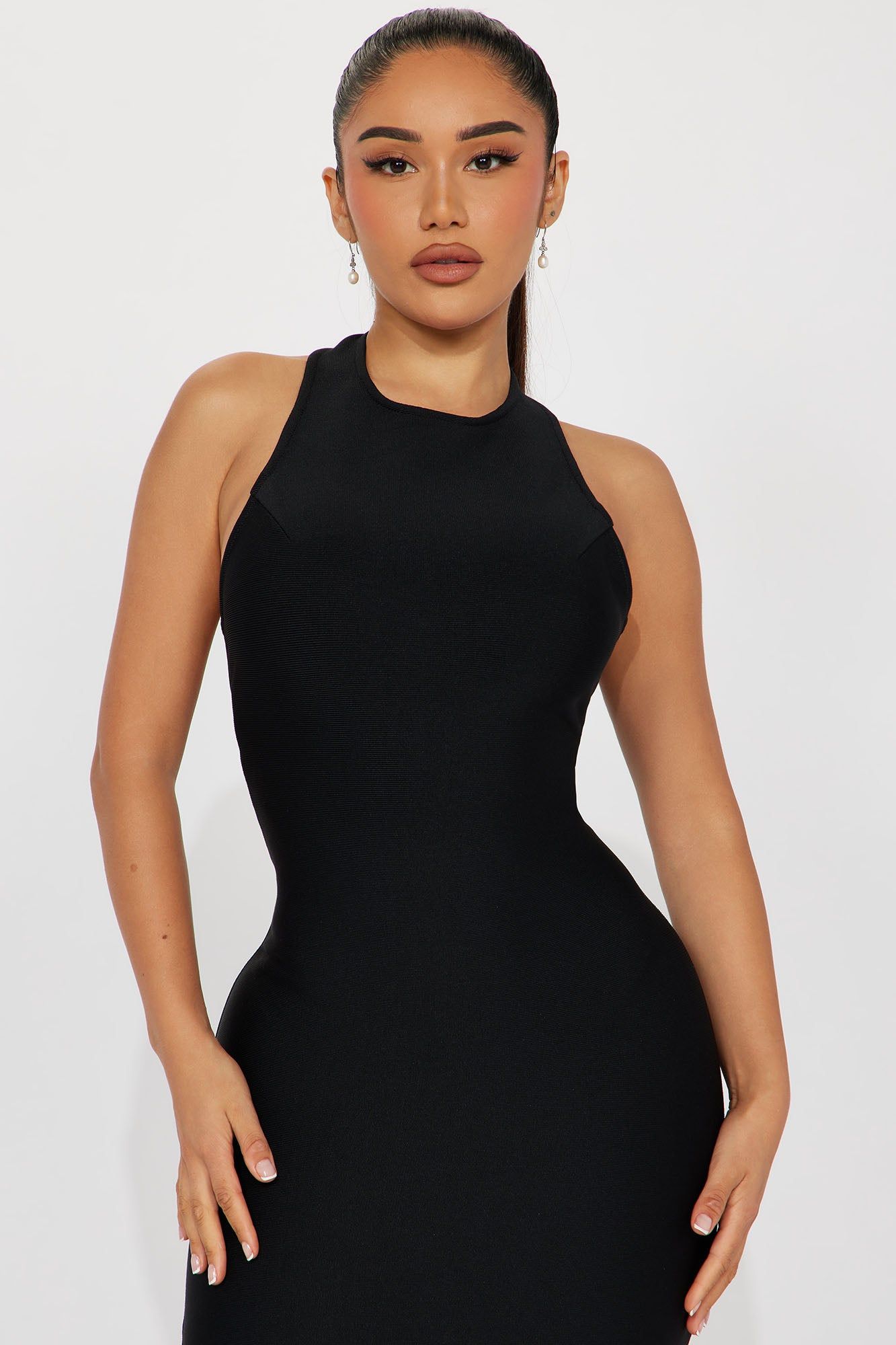 Luna Bandage Midi Dress - Black sold by Fashion Nova product image thumbnail 2