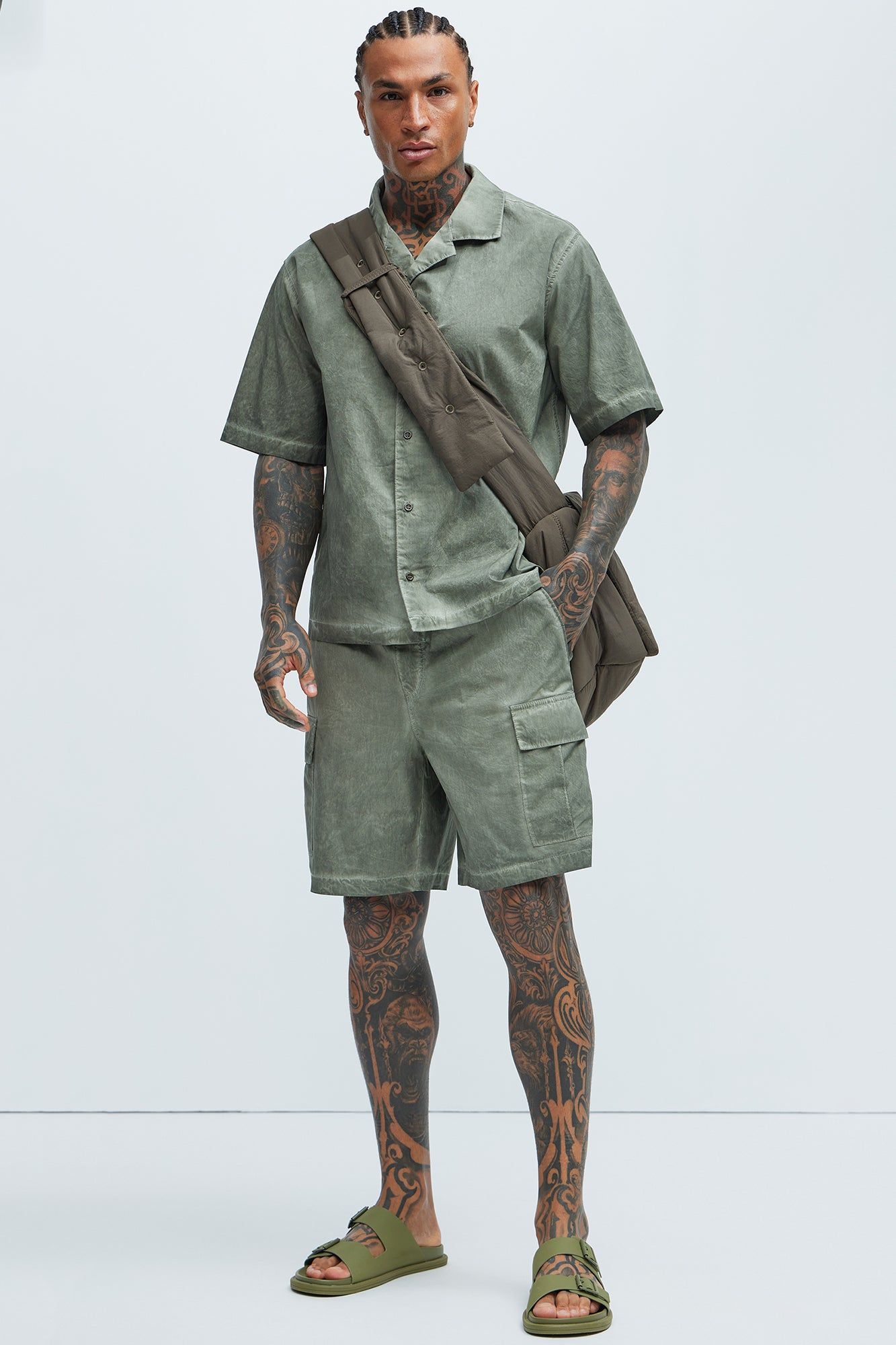 Arlo Shirt - Green sold by Fashion Nova