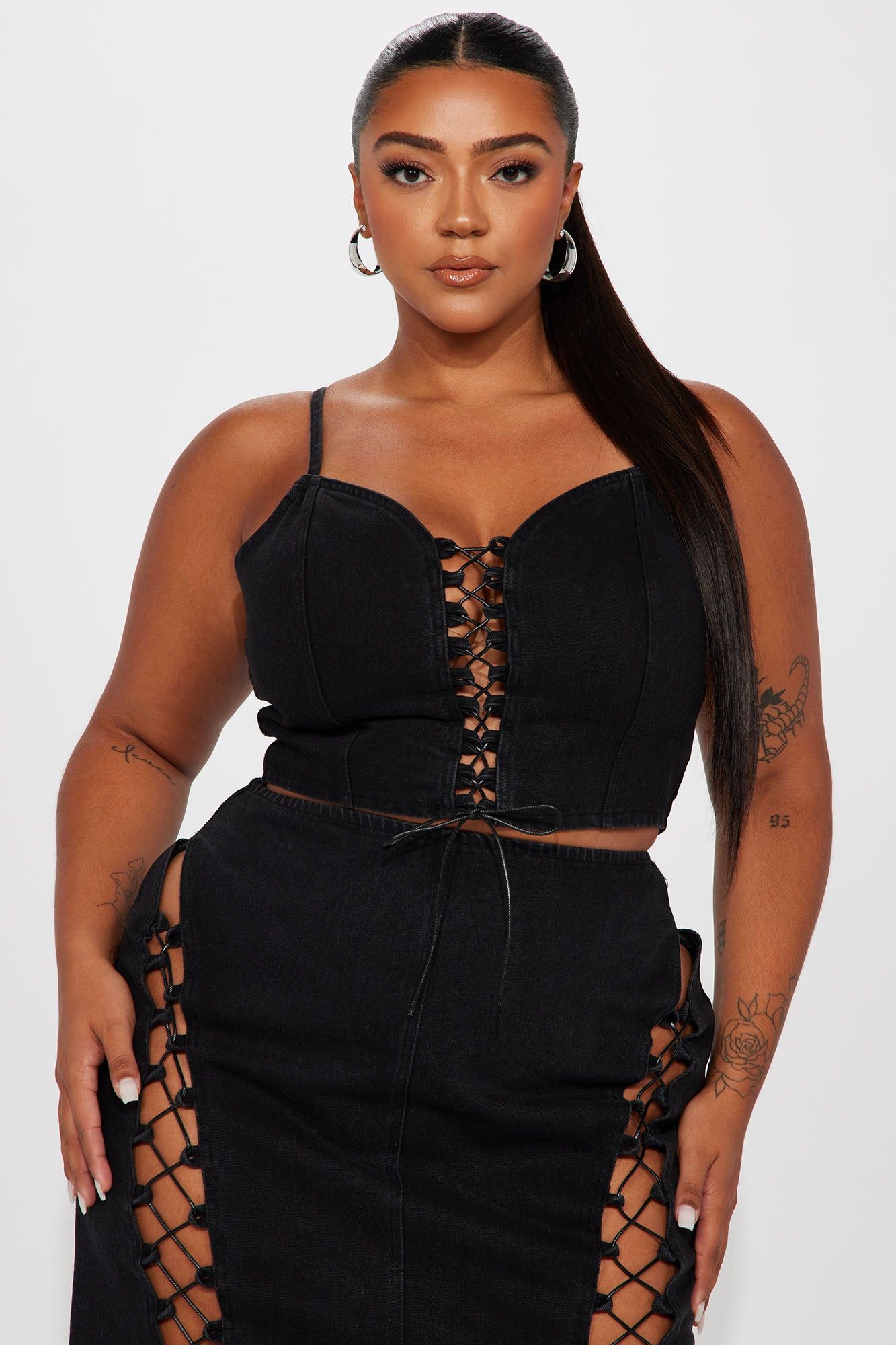 The One And Only Skirt Set - Black sold by Fashion Nova product image thumbnail 5