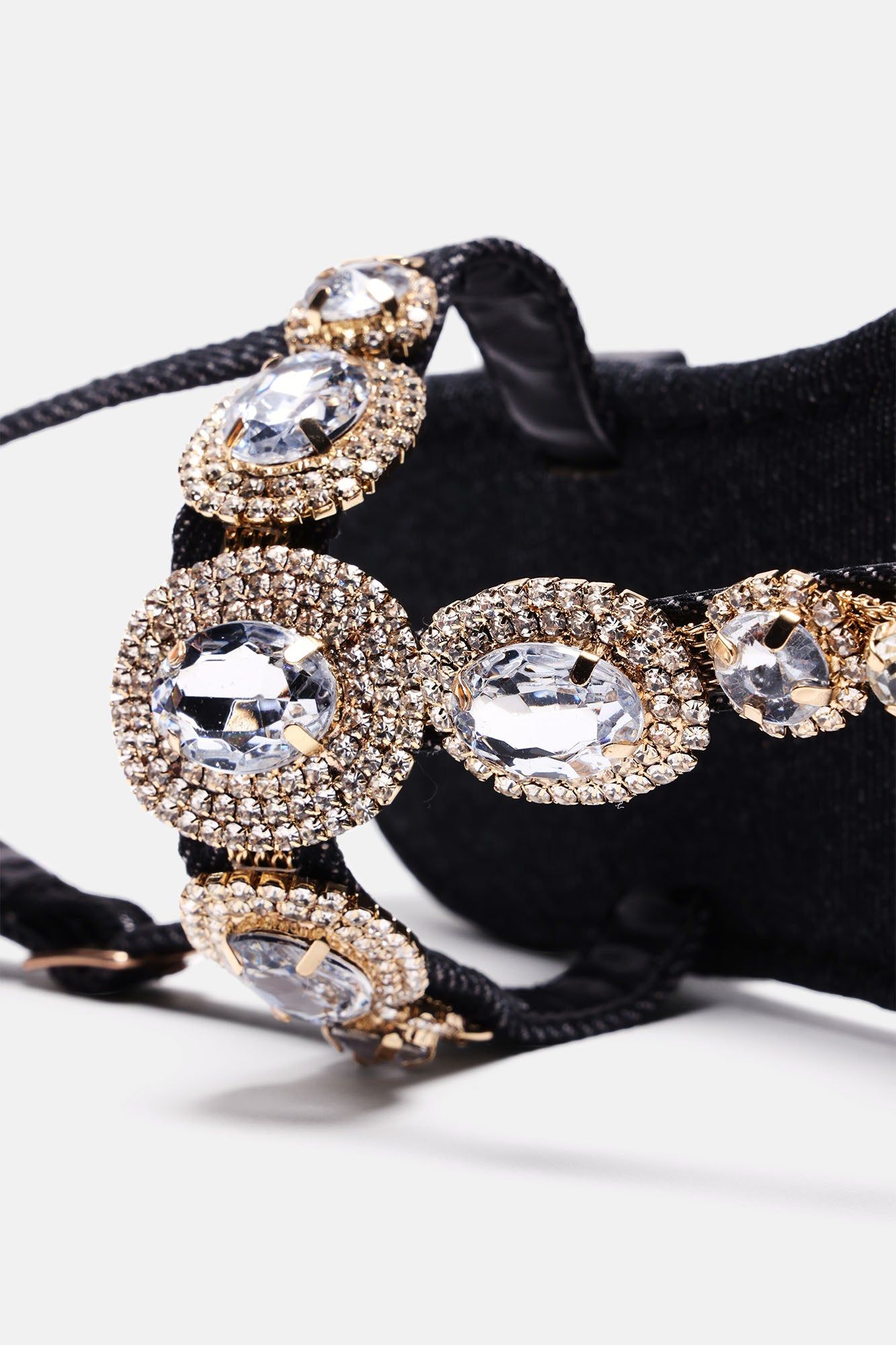 Wish You The Best Embellished Sandals - Black sold by Fashion Nova product image thumbnail 4