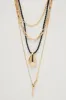 Endless Beach Dates Necklace - Gold/combo sold by Fashion Nova