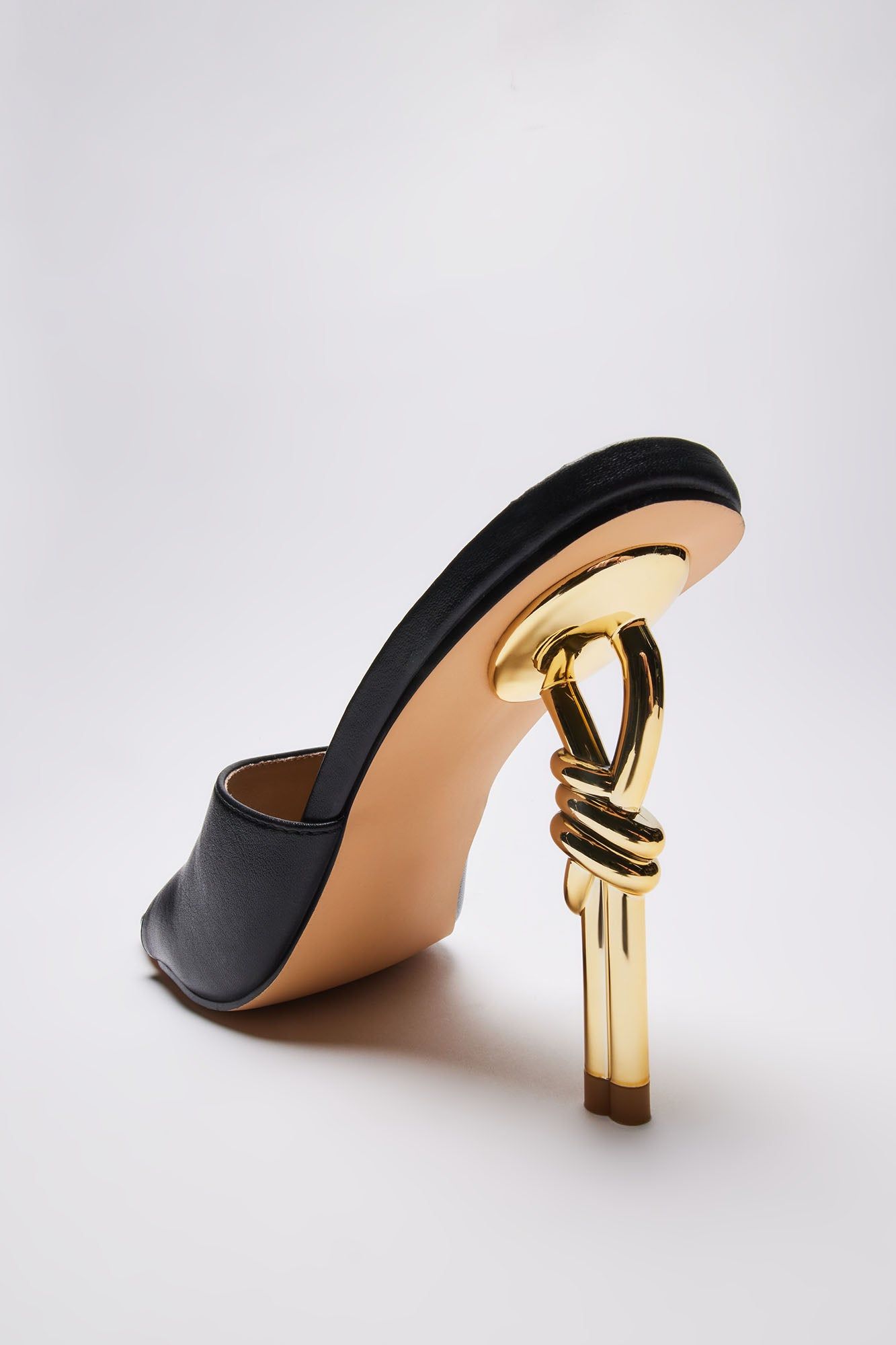 Knot Yours Novelty Mules - Black sold by Fashion Nova product image thumbnail 2