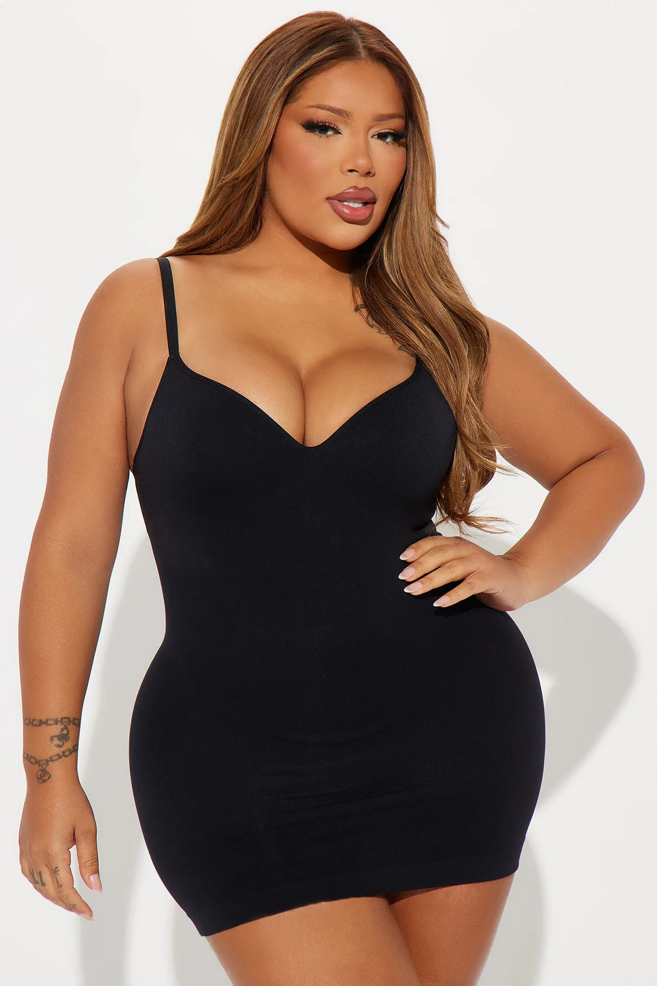 Sculpt Me Compression Shapewear Top - Black sold by Fashion Nova product image thumbnail 4