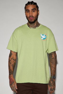 State Of Mind Freedom Short Sleeve Tee - Mint sold by Fashion Nova