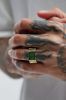 Seeing Green Emerald Ring - Gold sold by Fashion Nova