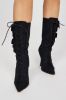Casually Chic Booties - Black sold by Fashion Nova