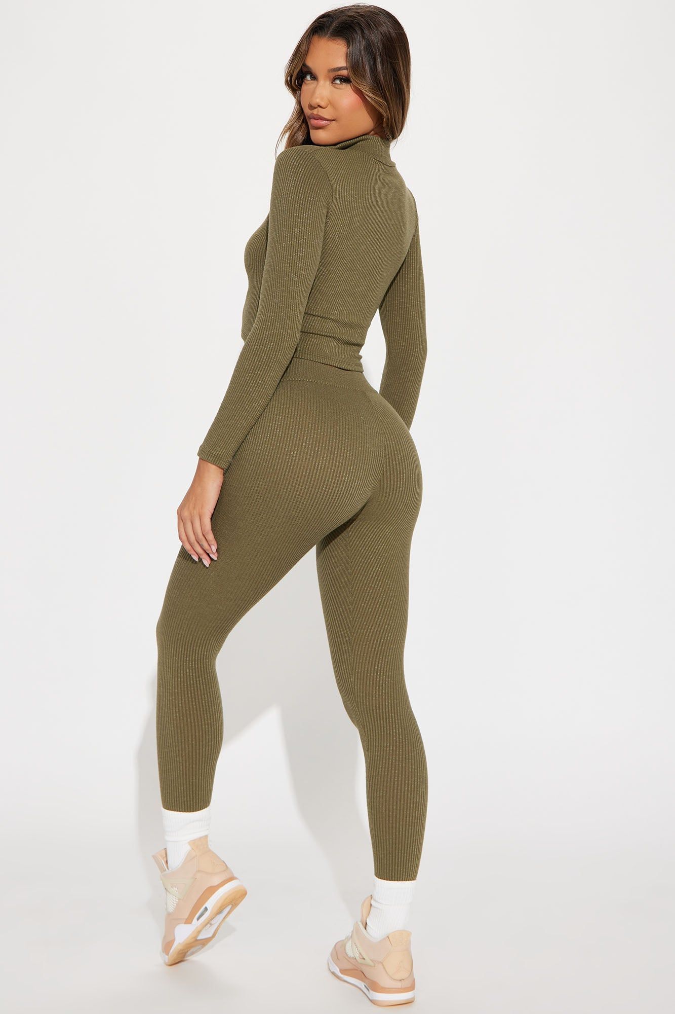 Wanderlust Dreams Legging Set - Olive sold by Fashion Nova product image thumbnail 3