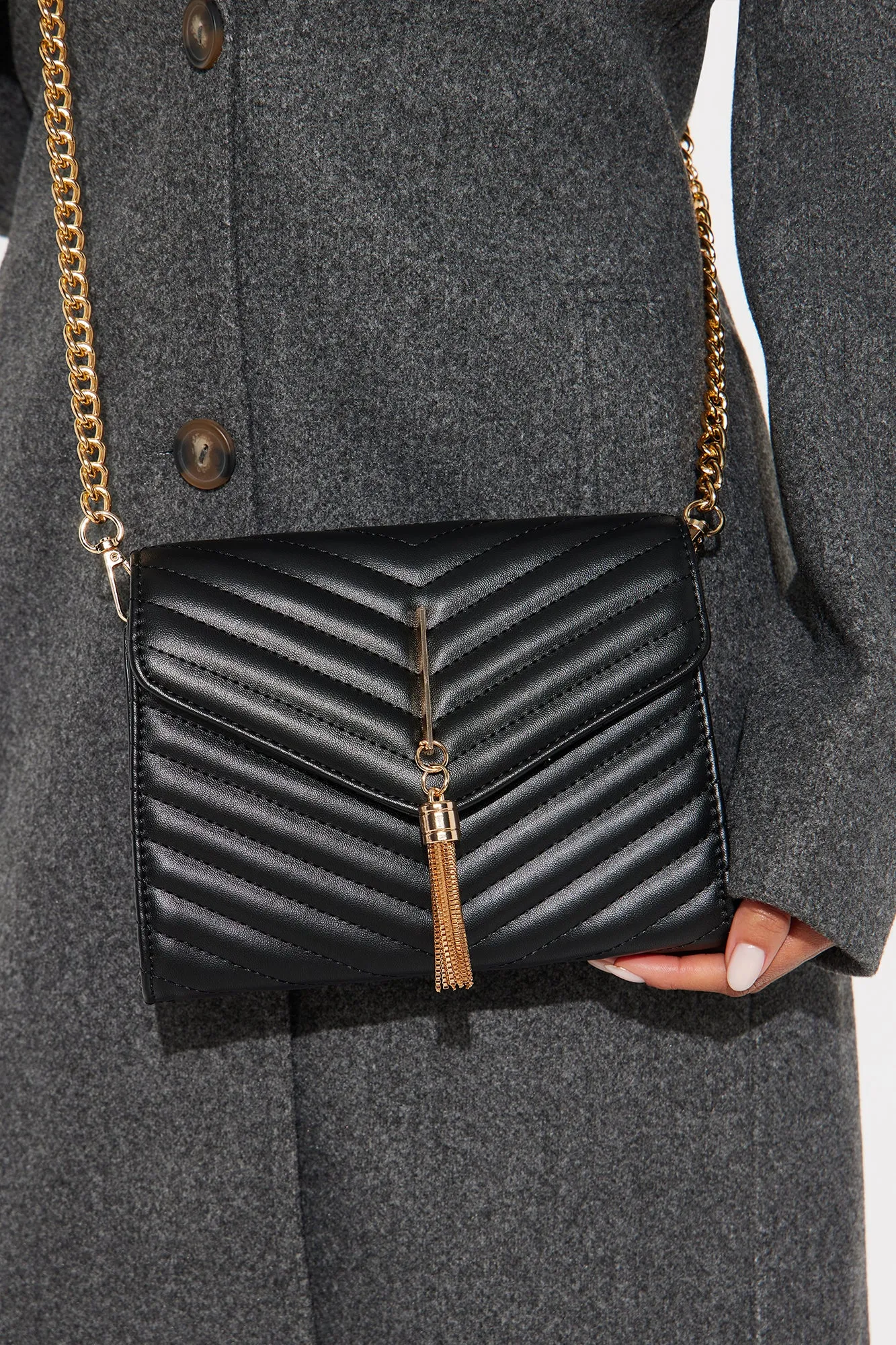 Sass In The City Crossbody Bag - Black sold by Fashion Nova product image thumbnail 2