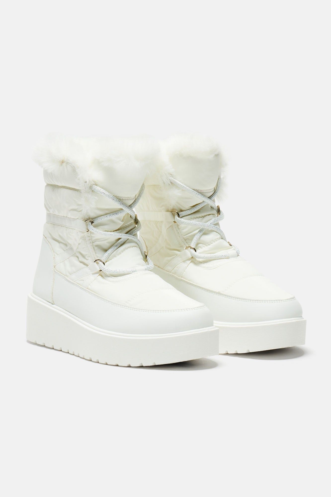 Keep Me Warm Boots - White sold by Fashion Nova product image thumbnail 2