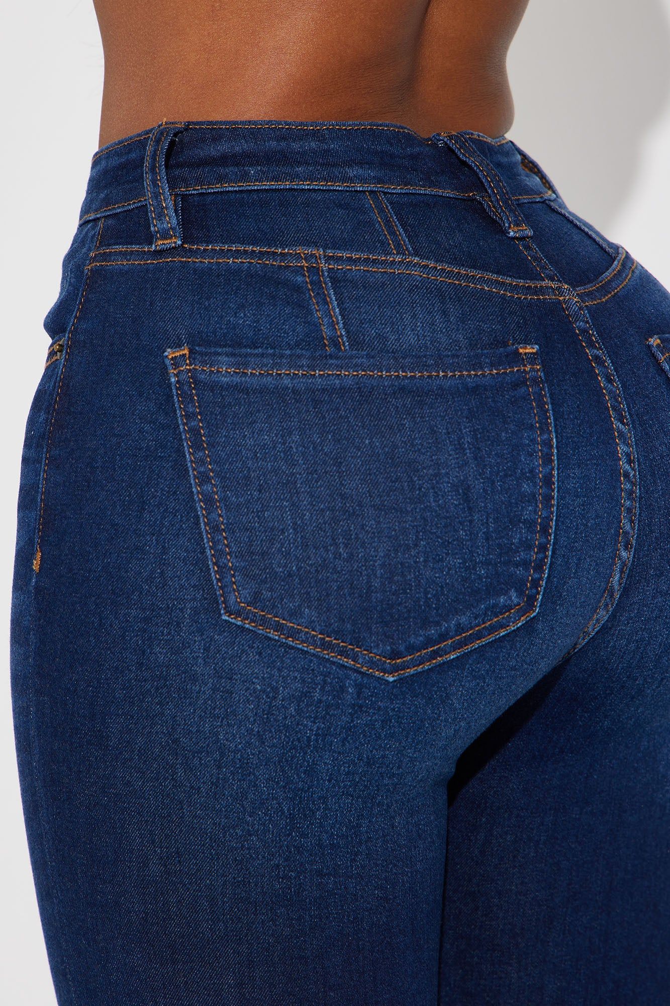 Kiley Control Curvy Stretch Skinny Jeans - Dark Wash sold by Fashion Nova product image thumbnail 3