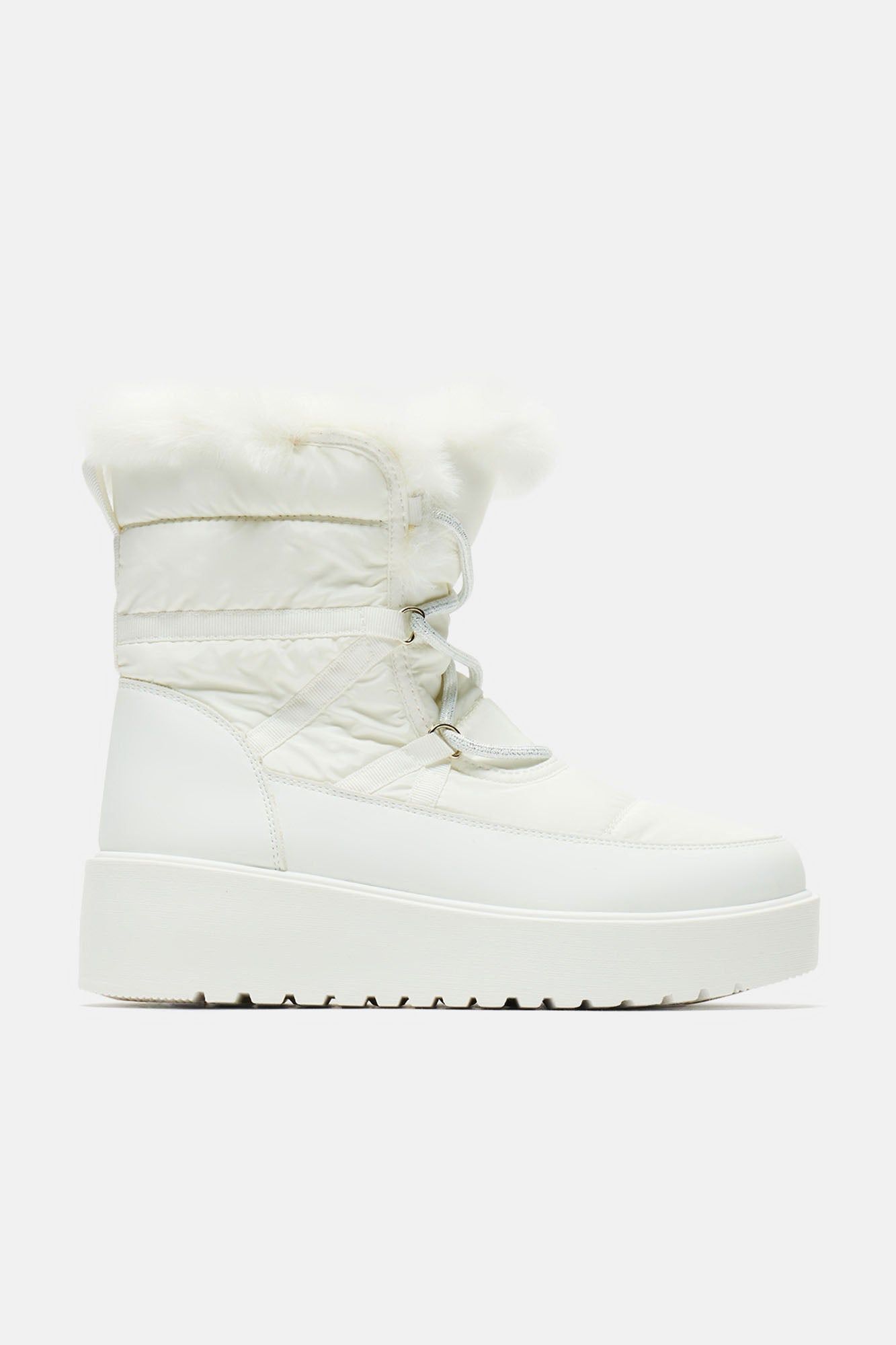 Keep Me Warm Boots - White sold by Fashion Nova product image thumbnail 4
