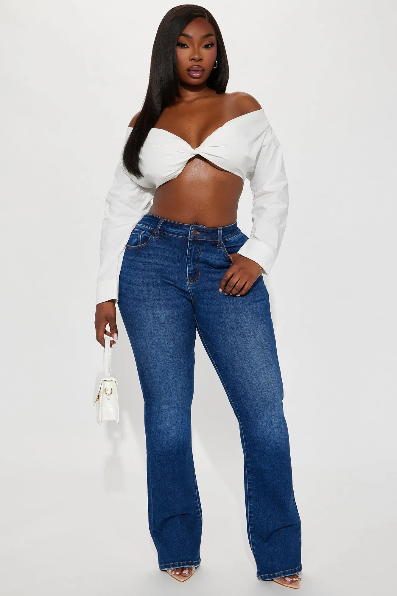 Weekend Vibe Blouse Top - White sold by Fashion Nova product image thumbnail 5