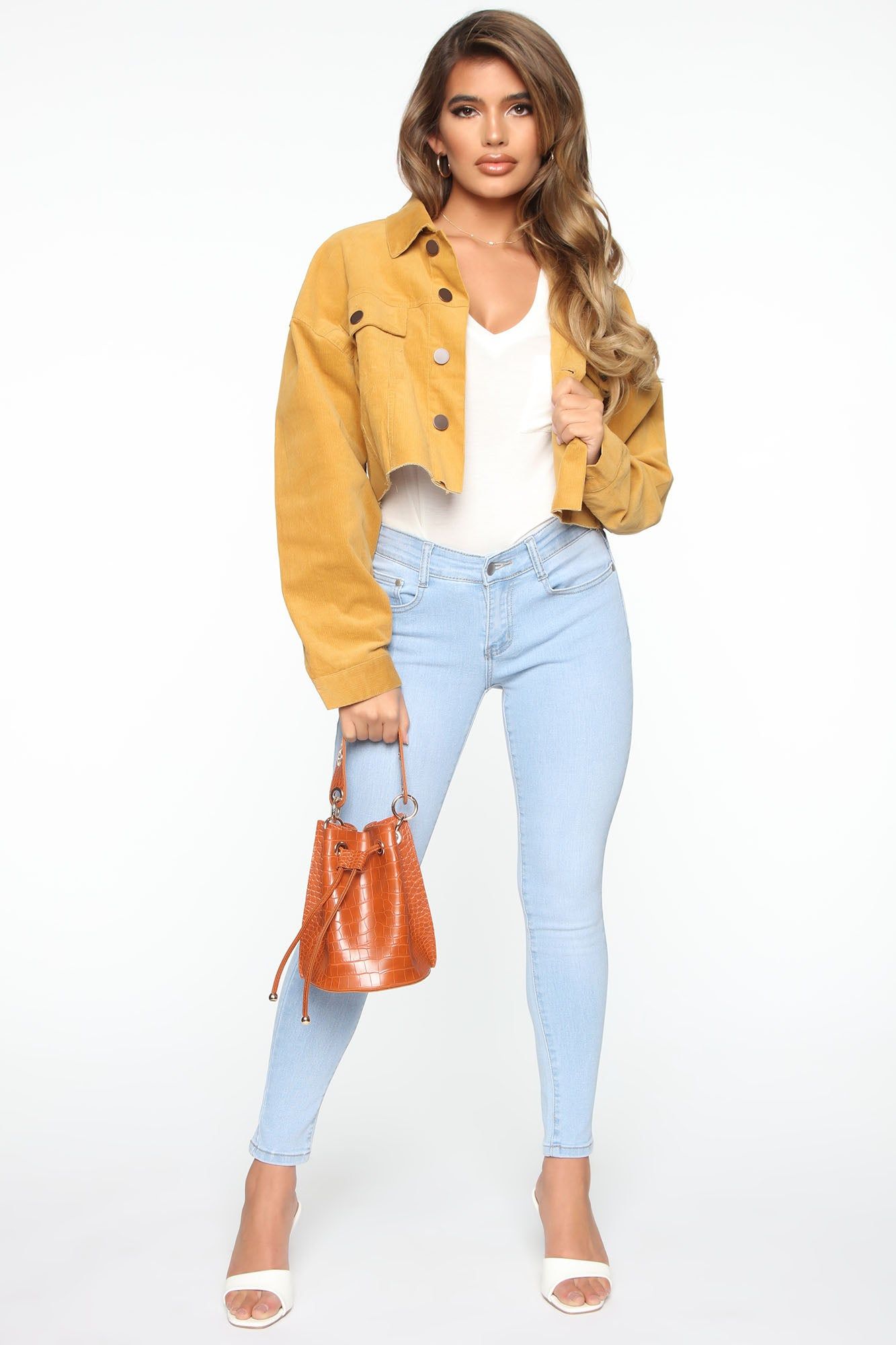 All The Booty Ripped Skinny Jeans - Light Blue Wash sold by Fashion Nova product image thumbnail 3