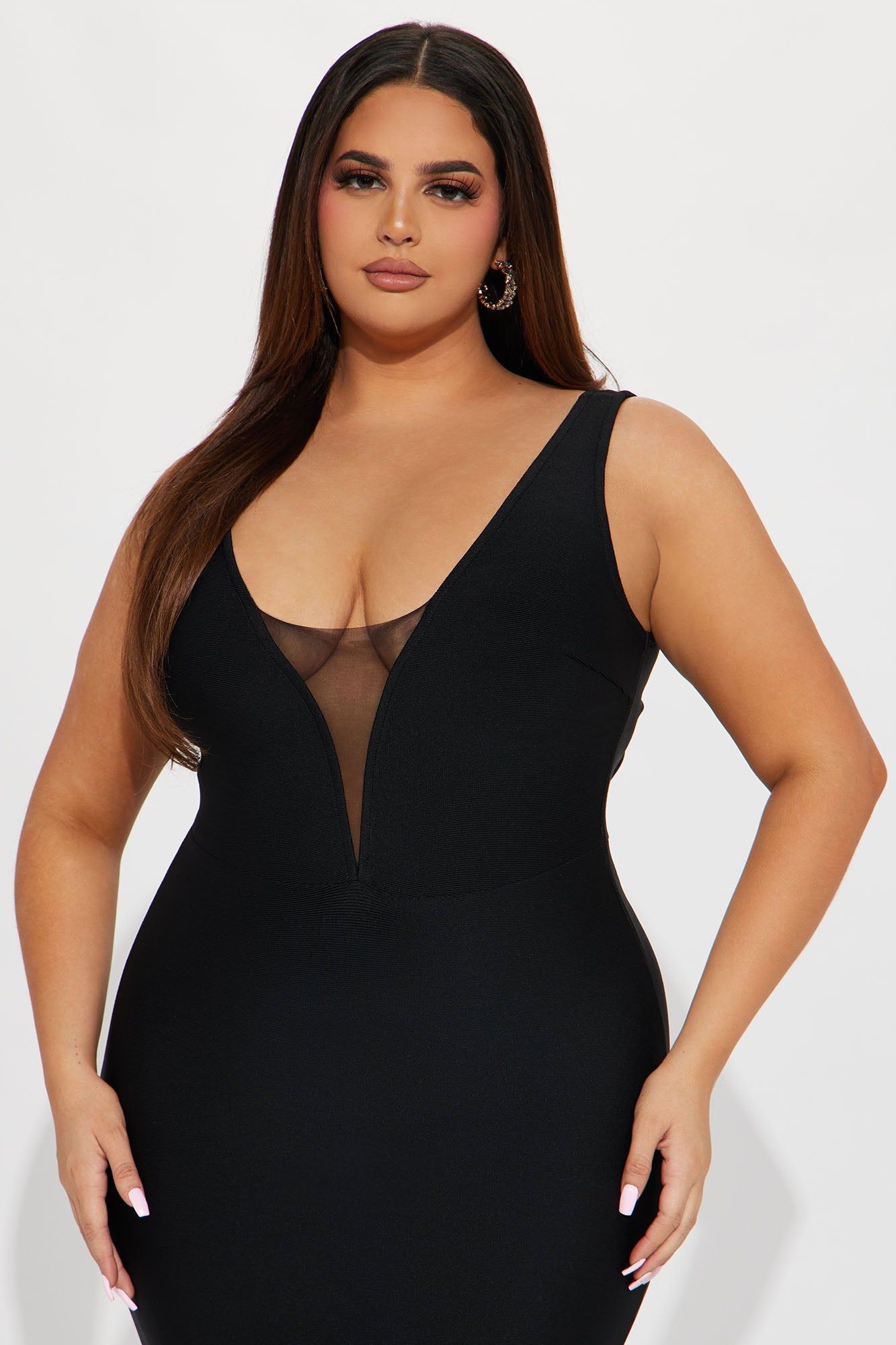 South Of France Bandage Gown - Black sold by Fashion Nova product image thumbnail 4