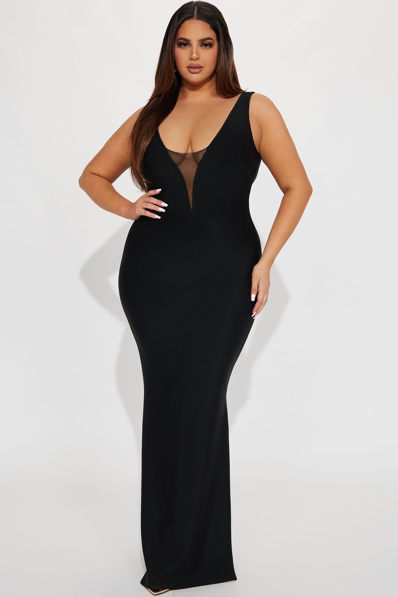 South Of France Bandage Gown - Black sold by Fashion Nova product image thumbnail 3