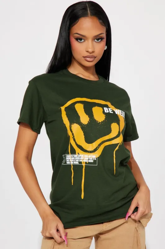 Be Weird Graphic Tee - Hunter sold by Fashion Nova