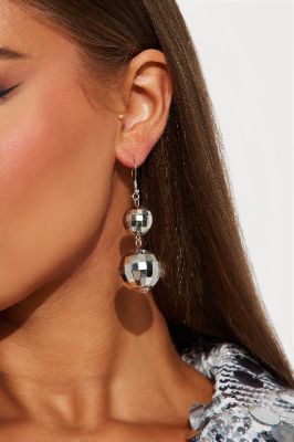 Be My Ornament Earrings - Silver sold by Fashion Nova