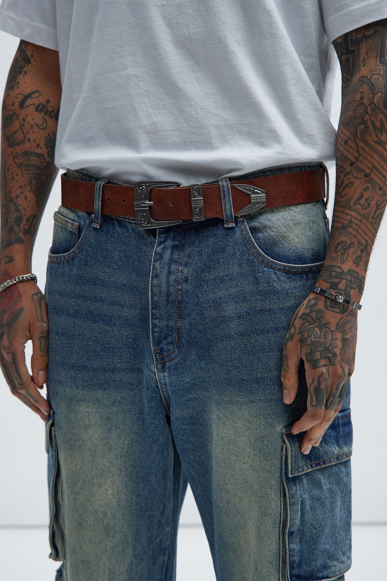 Facing West Belt - Brown sold by Fashion Nova